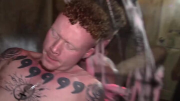 Guttural fuck session with a hairy dude, his hot balls