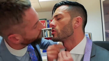 Office fuck with Andy Star and Nick North: big ass CLAIMED