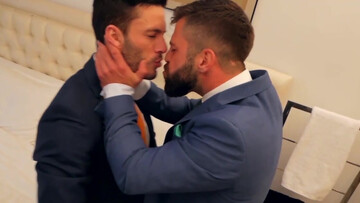 Office Latino fuck with dudes in the suits fucking